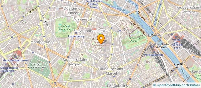 localisation de l'entreprise SCI SIDAJY  PARIS
