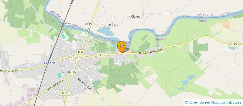 localisation de l'entreprise SCI SIDAM à CHABRIS