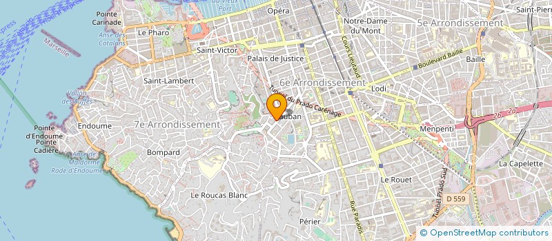 localisation de l'entreprise SCI SIDERE à MARSEILLE