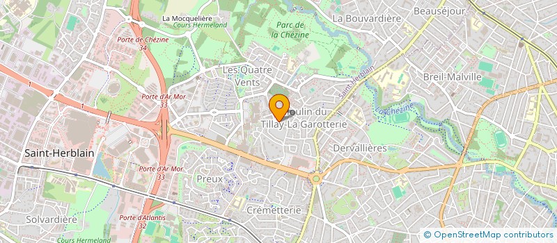 localisation de l'entreprise SCI SIDESA  SAINT-HERBLAIN