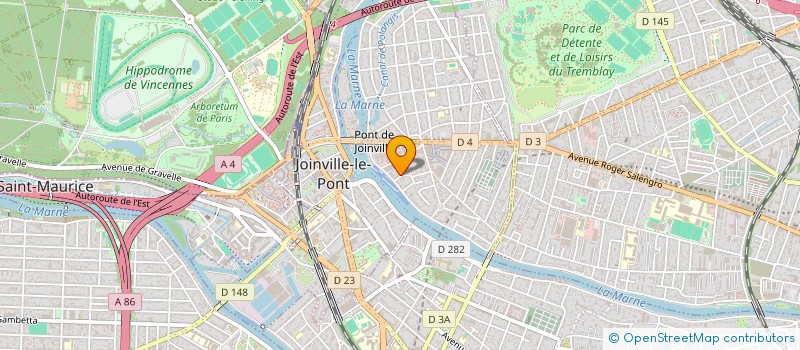 localisation de l'entreprise SCI SIDI-BRAHIM  JOINVILLE-LE-PONT