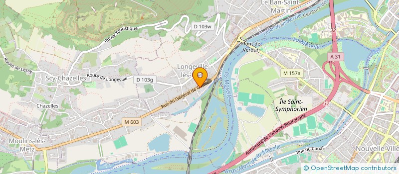 localisation de l'entreprise SCI SIDIBE à LONGEVILLE-LES-METZ