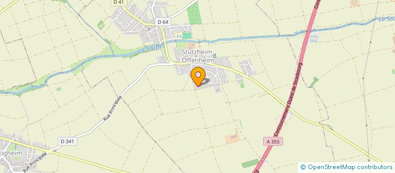 localisation de l'entreprise SCI SIDJEN IMMO  STUTZHEIM-OFFENHEIM