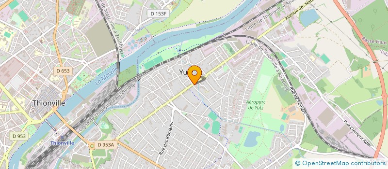 localisation de l'entreprise SCI SIDONIA  YUTZ