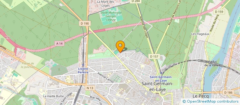 localisation de l'entreprise SCI SIDONIE  SAINT-GERMAIN-EN-LAYE