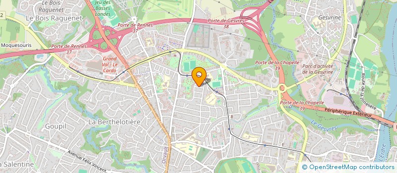 localisation de l'entreprise SCI SIEDLISKA BOGUSZ  NANTES