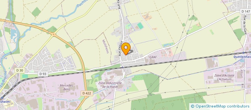 localisation de l'entreprise SCI SIEGEL & CO  DACHSTEIN