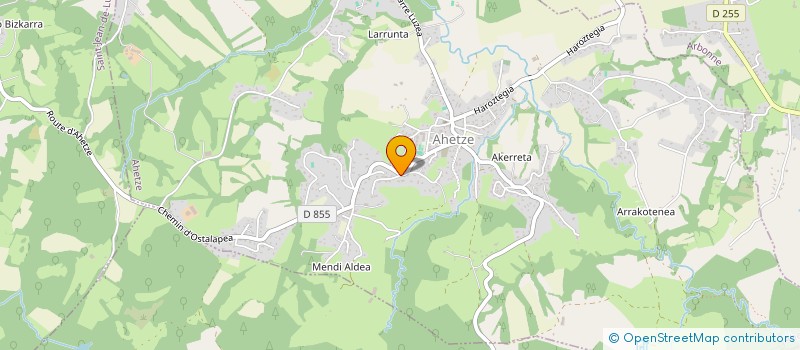 localisation de l'entreprise SCI SIEGNES  AHETZE