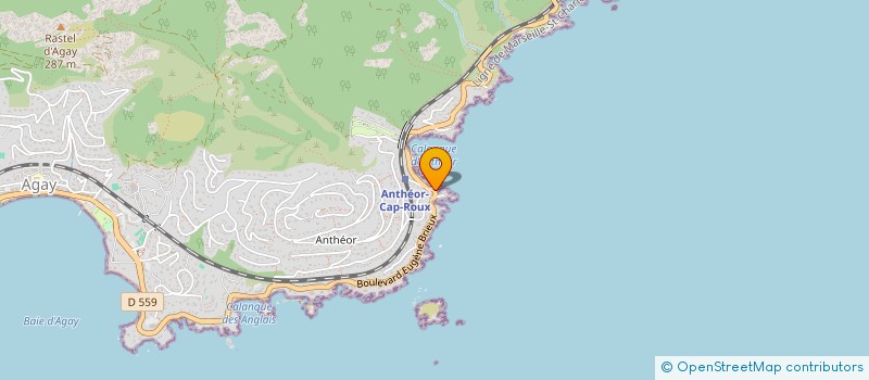 localisation de l'entreprise SCI SIEKIERA  SAINT-RAPHAEL