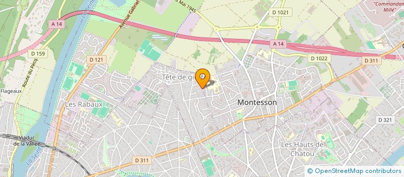 localisation de l'entreprise SCI SIENNA  CHATOU