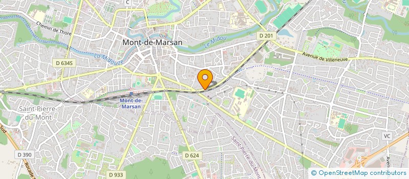 localisation de l'entreprise SCI SIERRA à MONT-DE-MARSAN