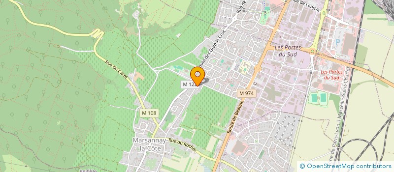 localisation de l'entreprise SCI SIERRA à MARSANNAY-LA-COTE
