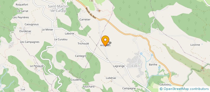 localisation de l'entreprise SCI SIERRE ZINAL à COS