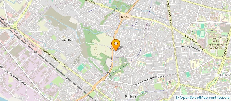 localisation de l'entreprise SCI SIESTA II à LONS