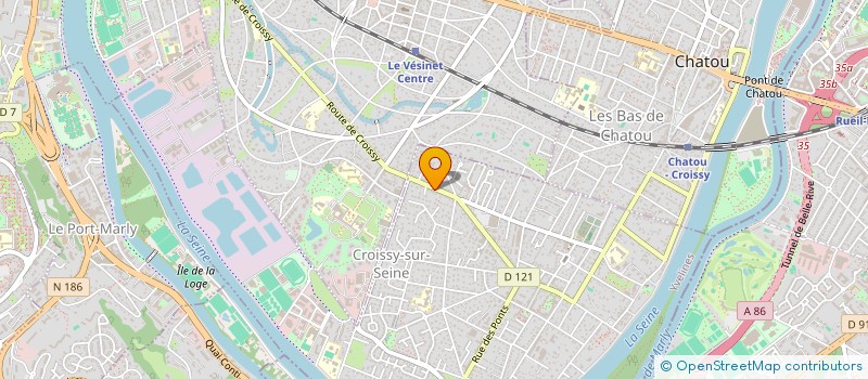 localisation de l'entreprise SCI SIF  CROISSY-SUR-SEINE