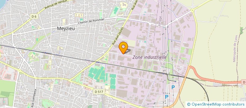 localisation de l'entreprise SCI SIFAKA  MEYZIEU