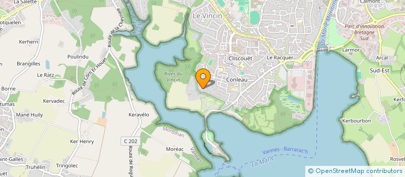 localisation de l'entreprise SCI SIFROLO à VANNES