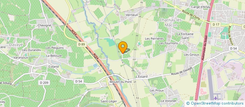 localisation de l'entreprise SCI SIFROP à CHARNAY-LES-MACON