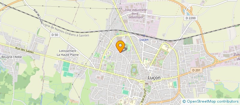 localisation de l'entreprise SCI SIG à LUCON