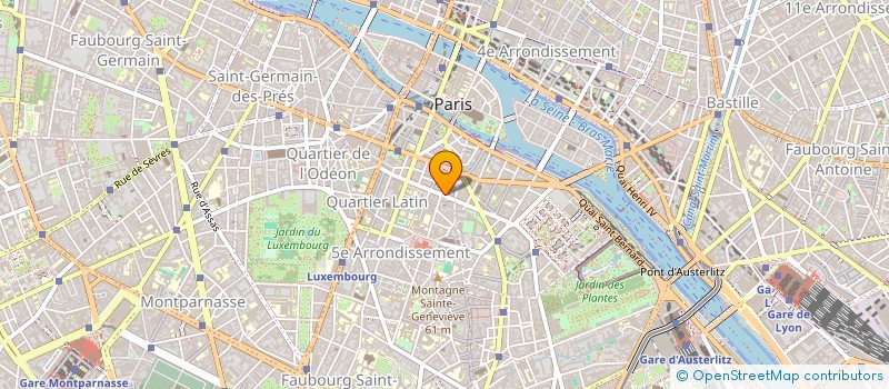 localisation de l'entreprise SCI SIG BEN'S  PARIS