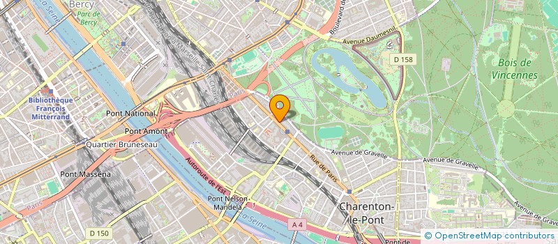 localisation de l'entreprise SCI SIGAL  CHARENTON-LE-PONT