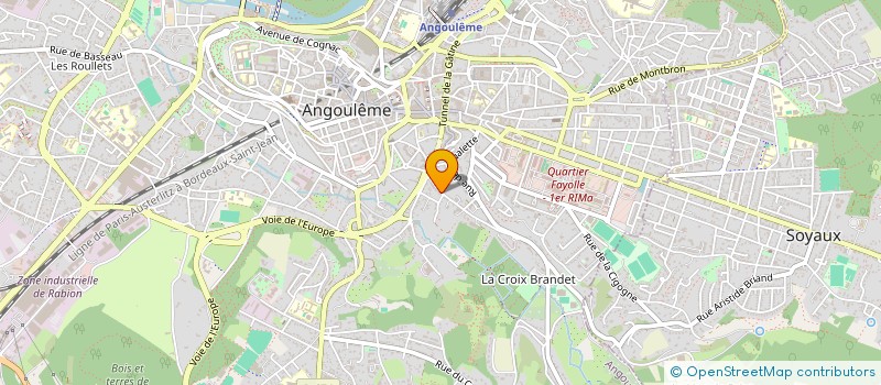 localisation de l'entreprise SCI SIGALAUD  TOURNOUS-DARRE