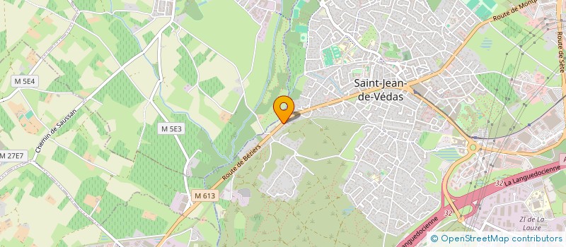 localisation de l'entreprise SCI SIGALIES  SAINT-JEAN-DE-VEDAS