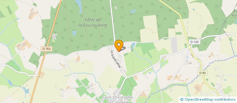 localisation de l'entreprise SCI SIGALIN  OREE-D'ANJOU