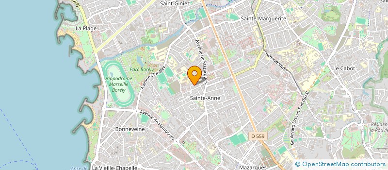 localisation de l'entreprise SCI SIGER à MARSEILLE