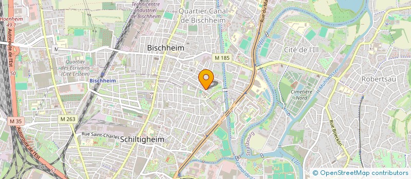 localisation de l'entreprise SCI SIGH IMMO  BISCHHEIM