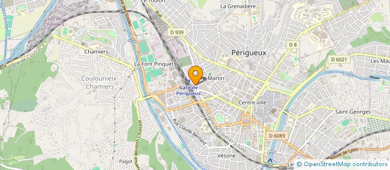 localisation de l'entreprise SCI SIGIL à PERIGUEUX