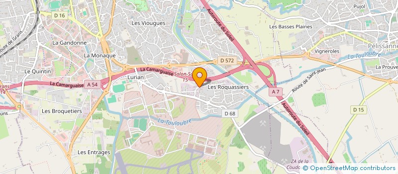 localisation de l'entreprise SCI SIGMA  SALON-DE-PROVENCE