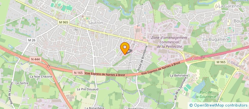 localisation de l'entreprise SCI SIGMOID à SAUTRON