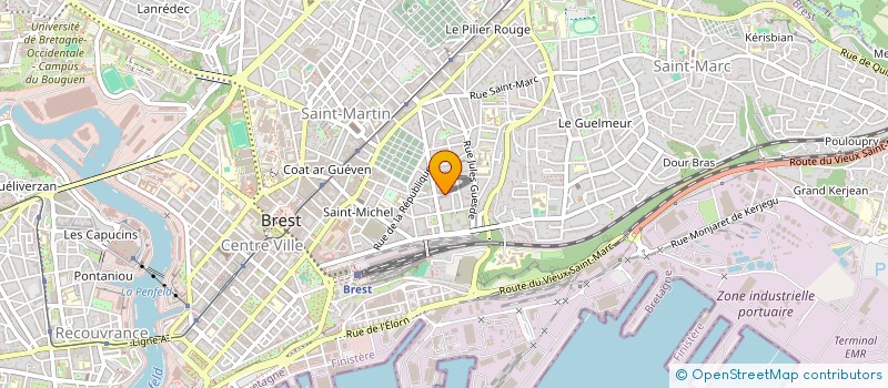 localisation de l'entreprise SCI SIGMUND  BREST