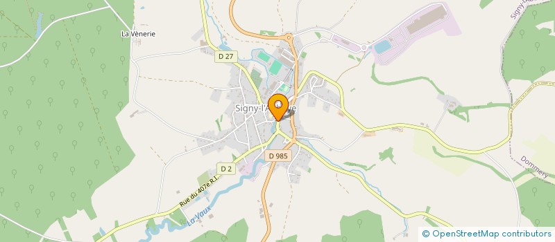 localisation de l'entreprise SCI SIGNACIENNE  SIGNY-L'ABBAYE