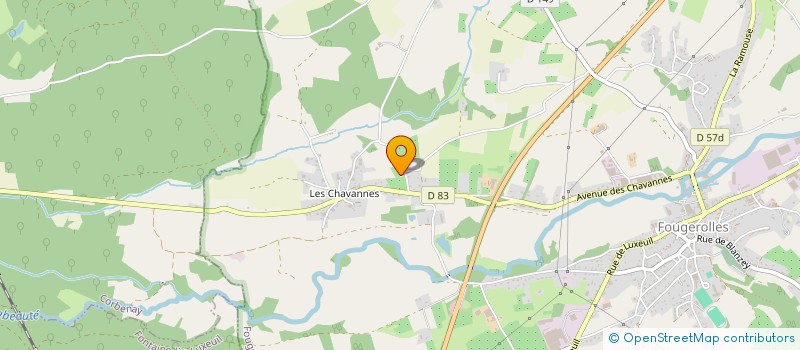 localisation de l'entreprise SCI SIGNATURE IMMO  FOUGEROLLES-SAINT-VALBERT