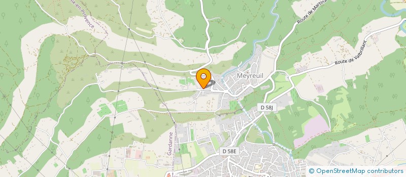 localisation de l'entreprise SCI SIGNORET  MEYREUIL