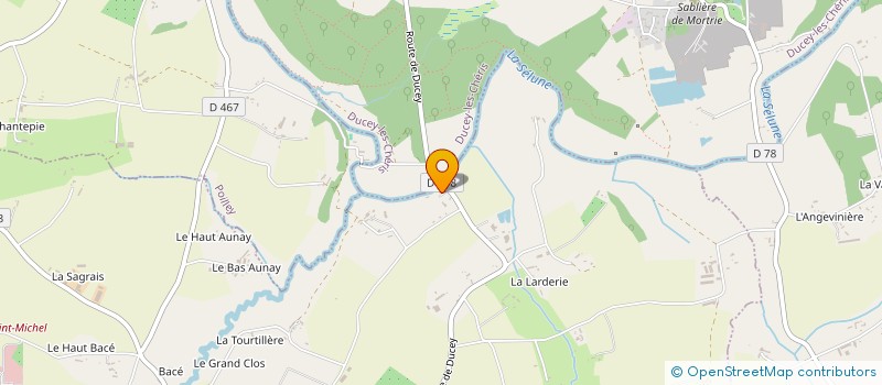 localisation de l'entreprise SCI SIGNY  SAINT-AUBIN-DE-TERREGATTE