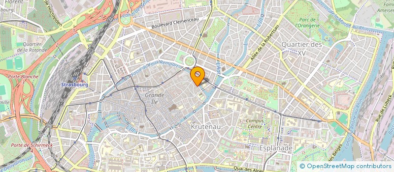 localisation de l'entreprise SCI SIGORE  STRASBOURG