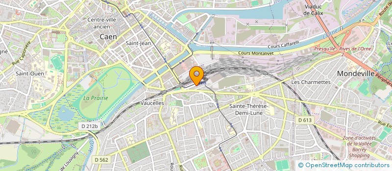 localisation de l'entreprise SCI SIGRUT à CAEN