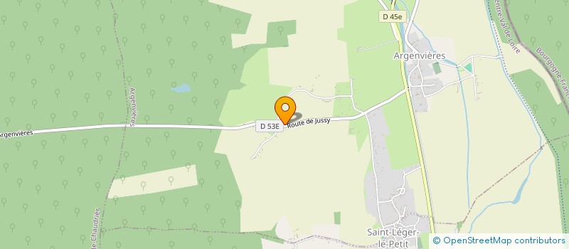 localisation de l'entreprise SCI SIGURET CHAMPAGNE  ARGENVIERES