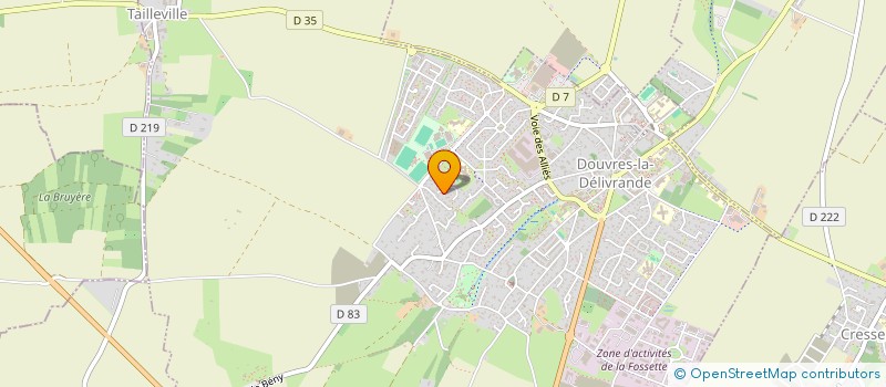 localisation de l'entreprise SCI SIGWALT  DOUVRES-LA-DELIVRANDE