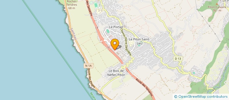 localisation de l'entreprise SCI SIHA à SAINT-LEU