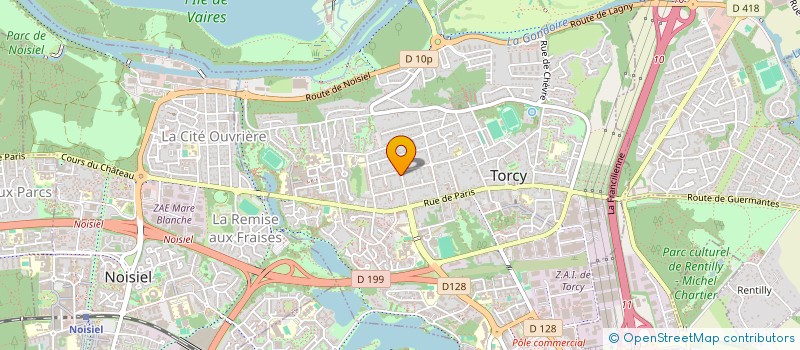 localisation de l'entreprise SCI SIHABOUTH & CO  TORCY