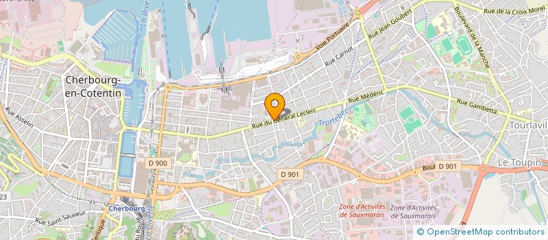 localisation de l'entreprise SCI SIIC à CHERBOURG-EN-COTENTIN