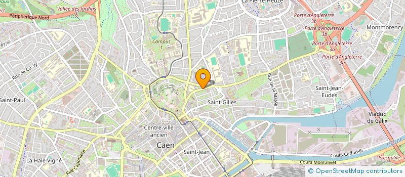 localisation de l'entreprise SCI SIJUBE  CAEN