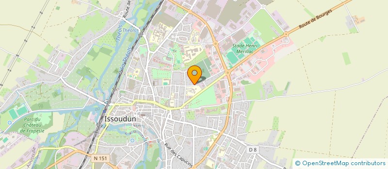 localisation de l'entreprise SCI SIKO à ISSOUDUN