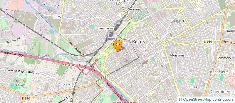 localisation de l'entreprise SCI SIKRI  REIMS