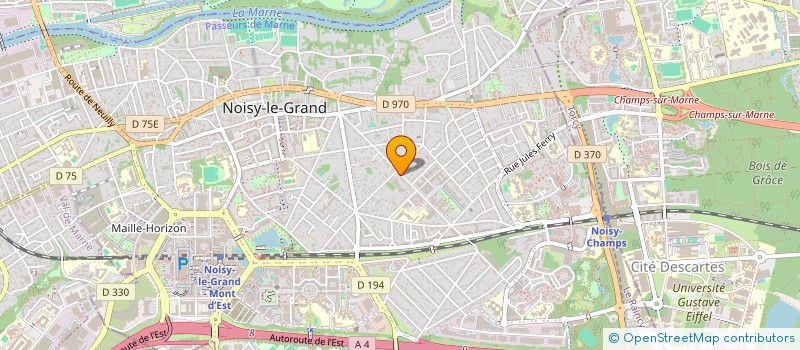 localisation de l'entreprise SCI SIL'HER à NOISY-LE-GRAND
