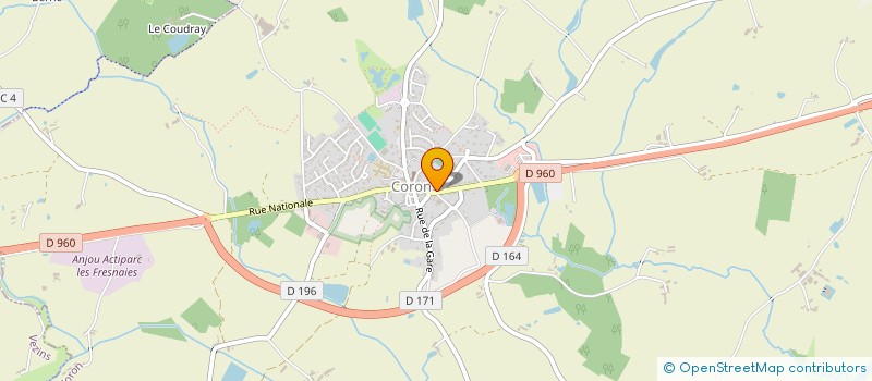 localisation de l'entreprise SCI SIL IMMO  CORON